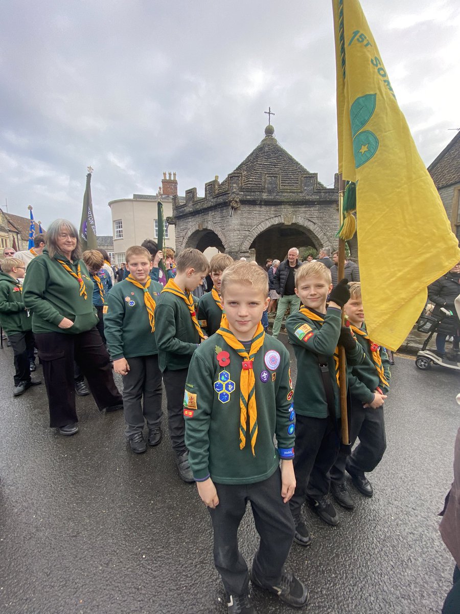 Very proud of everyone who took part in Remembrance Day parade yesterday.  Wonderful to see our our youth organisations together. #community #RemembranceDay