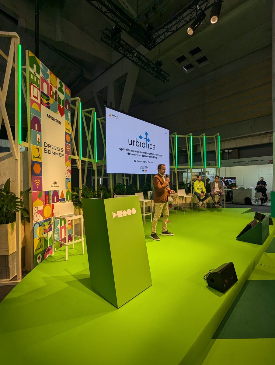 URBIOTICA's tweet photo. We are delighted to have been part of Smart City Expo World Congress 2024 for another year! 🚀 We presented our smart parking solutions and connected with industry experts. Thank you to everyone who visited our booth. 📸 See you next year! #SCEWC24 https://t.co/Bt2LfjAbhk