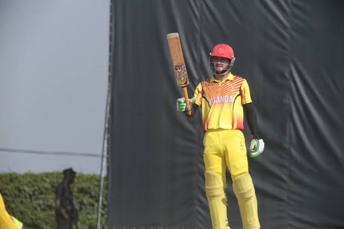 Monday Crush Man : Cricket Cranes Captain Riazat Ali with a Century Knock against 🇹🇿🇹🇿