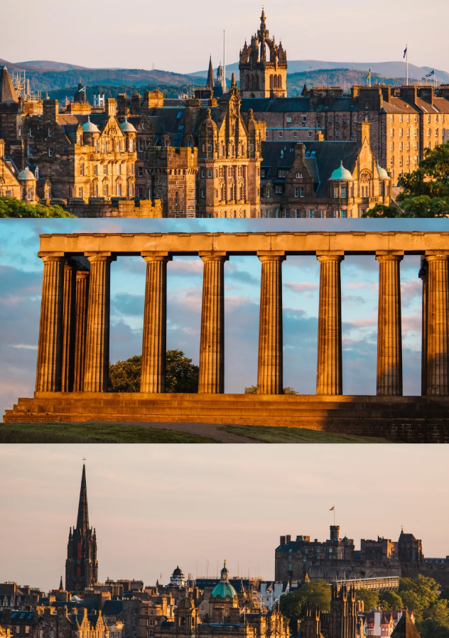 If you have a chance, you must visit Edinburgh. The scenery here is very charming.