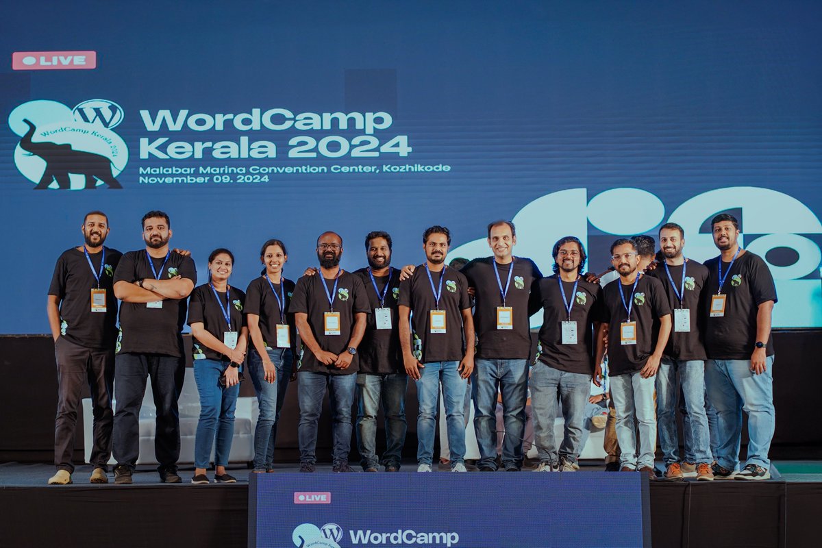 swethabc9's tweet photo. Together, we did it! @WordCamp_Kerala 2024 has wrapped up, and as part of the organizing team, I’m filled with gratitude for everyone who joined us!

Let’s keep the spirit alive and continue growing our @WordPress Community together!

#WCKerala2024 #WordCamp #WordPress https://t.co/BzS5hcQnoc