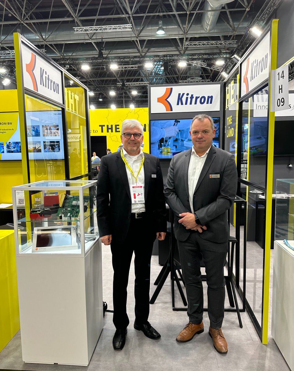 kitron_group's tweet photo. Greetings from the MEDICA trade fair in Düsseldorf, Germany!
 
We are excited to meet you and discuss how Kitron can support your business with EMS services, supplying both electronics and complete medical products.  

HALL 14 | BOOTH H09 https://t.co/nkirLGnIYy