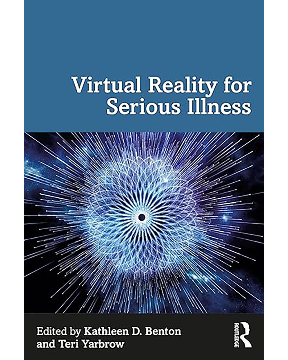 Virtual Reality for Serious Illness, is now available. Edited by Dr. Kathleen Benton and myself, it includes writings from amazing international contributors. I have written three of the chapters and I am honored to be included among the amazing Medical XR colleagues in this book
