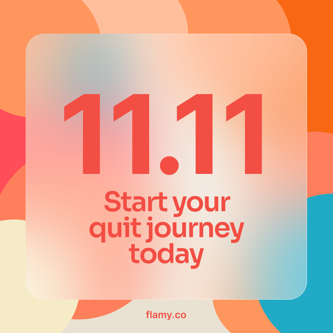 11.11 is a Master Number that symbolizes transformation and new beginnings. This day is perfect for quitting smoking, as the energy of the number 11 helps release old habits and embrace a clear, healthy fresh start.