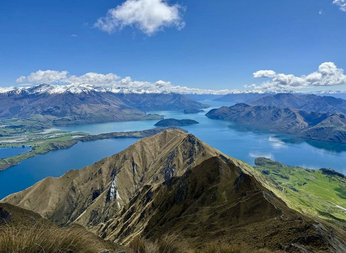 Got lucky with the weather for the walk up Roys Peak yesterday