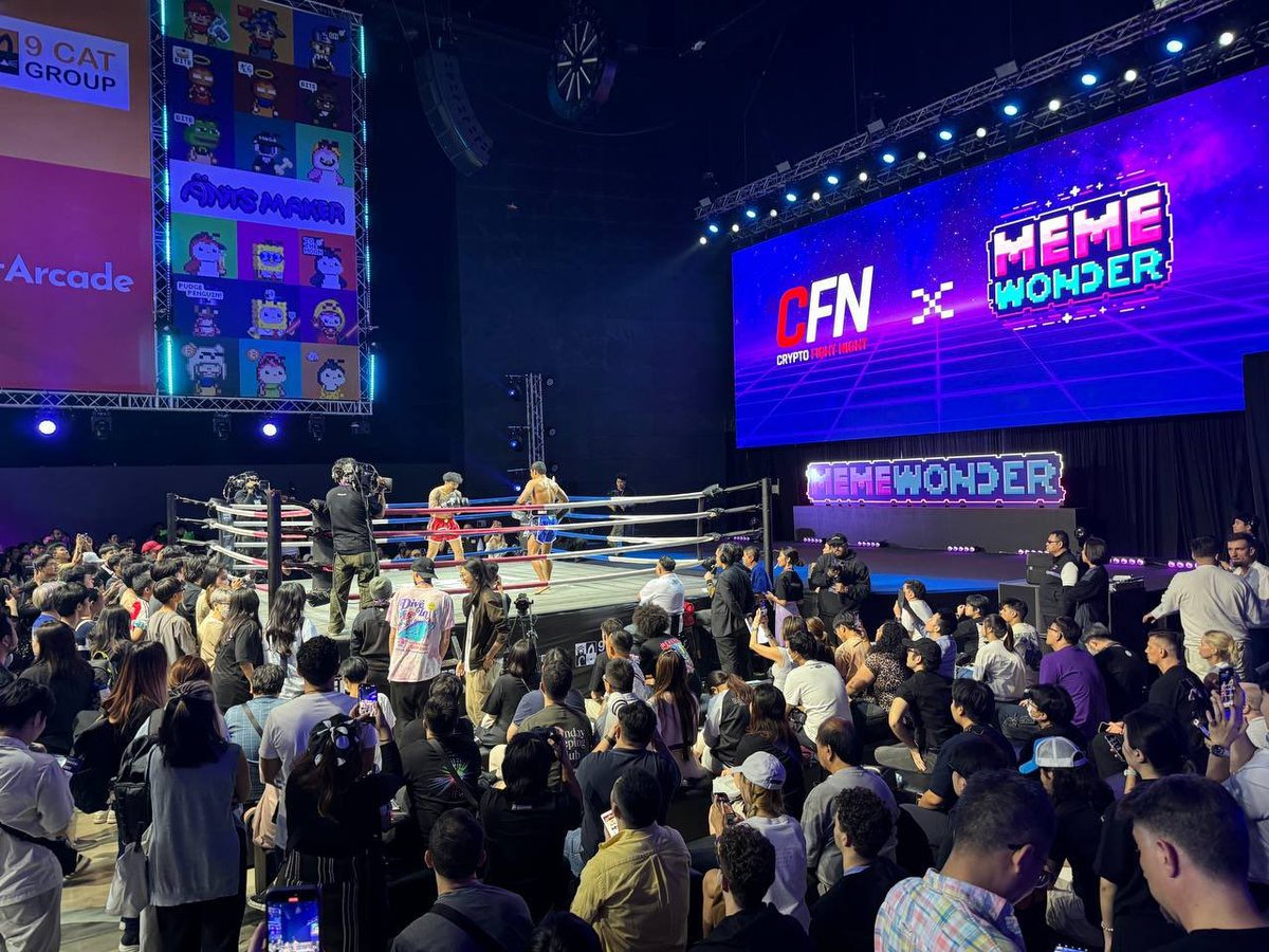 AJenpasa's tweet photo. More than MEME. It culture and community and… Yes it great carnival ⸜(｡˃ ᵕ ˂ )⸝♡

Best Meme event in Thailand ever

Host : MemeCore, 9 CAT DIGITAL and BitArcade
 
#MemeWonder #MemeWonderEvent  #MemeCore #BinanceTH #9CATGroup #BitArcade
#ThailandBlockchainWeek #BlockchainGenesis #DEVCON
#Memetertainment #Memes #NFTs #GameFi #Web3