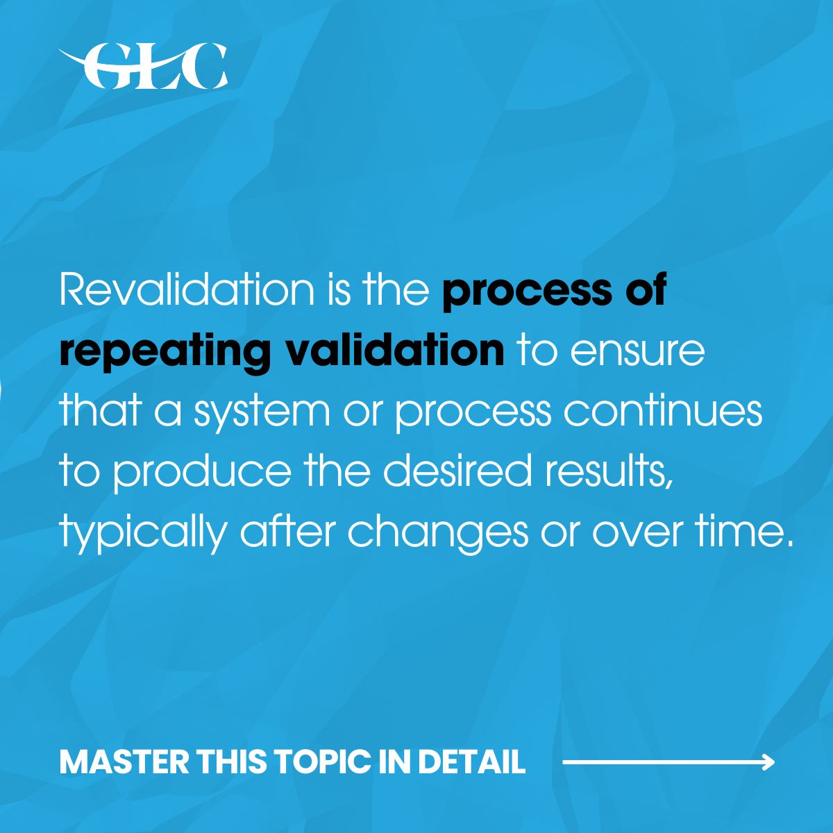GLC_Europe's tweet image. 'Validated processes drive product integrity in biotechnology'
Last call for Entry Level Process Validation for Biotechnological Products MasterClass by Myléne Talabardon: bit.ly/40HRlZg
#glceurope #masterclass #processvalidation #biotechnology