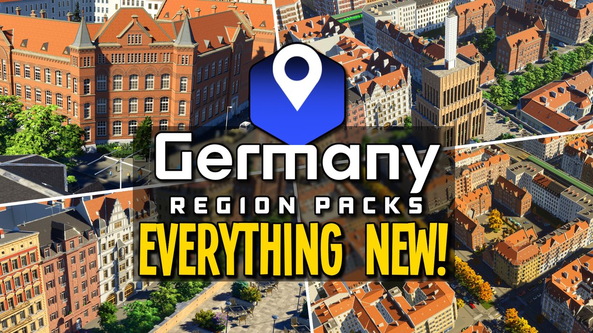 FREE German Region Pack Blows My Mind in <a href="/CitiesSkylines/">Cities: Skylines</a> 2!

So...Many...New...Assets!!!

youtu.be/JueYnrN4n9w

Enjoy 😃👍