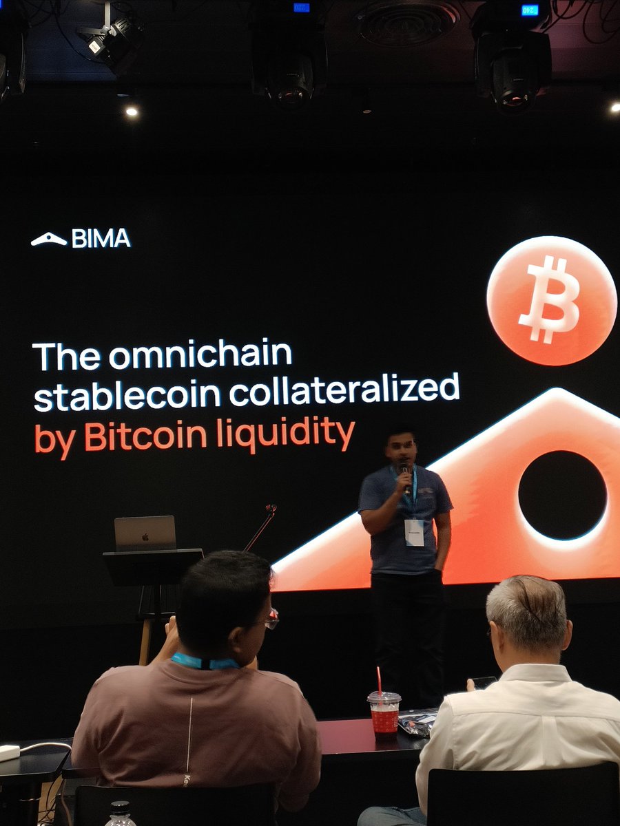aassad's tweet photo. Bima talks about what makes a good stablecoin.
#encodebangkok https://t.co/DjOxGNoPDx