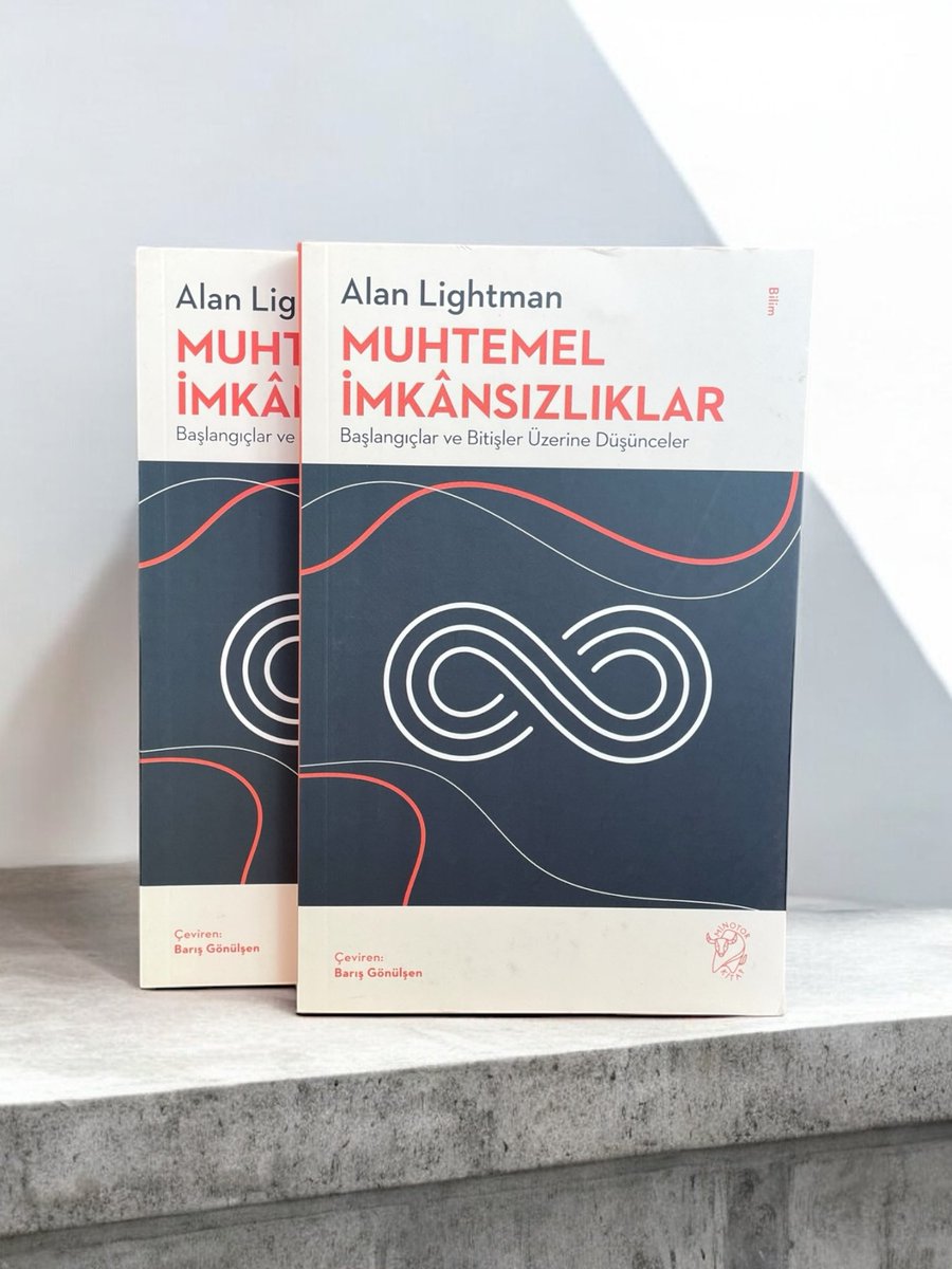 MinotorKitap's tweet photo. Ünlü bilim insanı ve yazar Alan Lightman’dan hiçlik ve sonsuzluğun imkân ve imkânsızlıklarına, kozmostaki yerimizin bu ikisi arasındaki salınıp durmasına dair derinlikli denemeler.

#MinotorKitap #Muhtemelİmkansızlıklar #AlanLightman https://t.co/hEG6XEIMIN