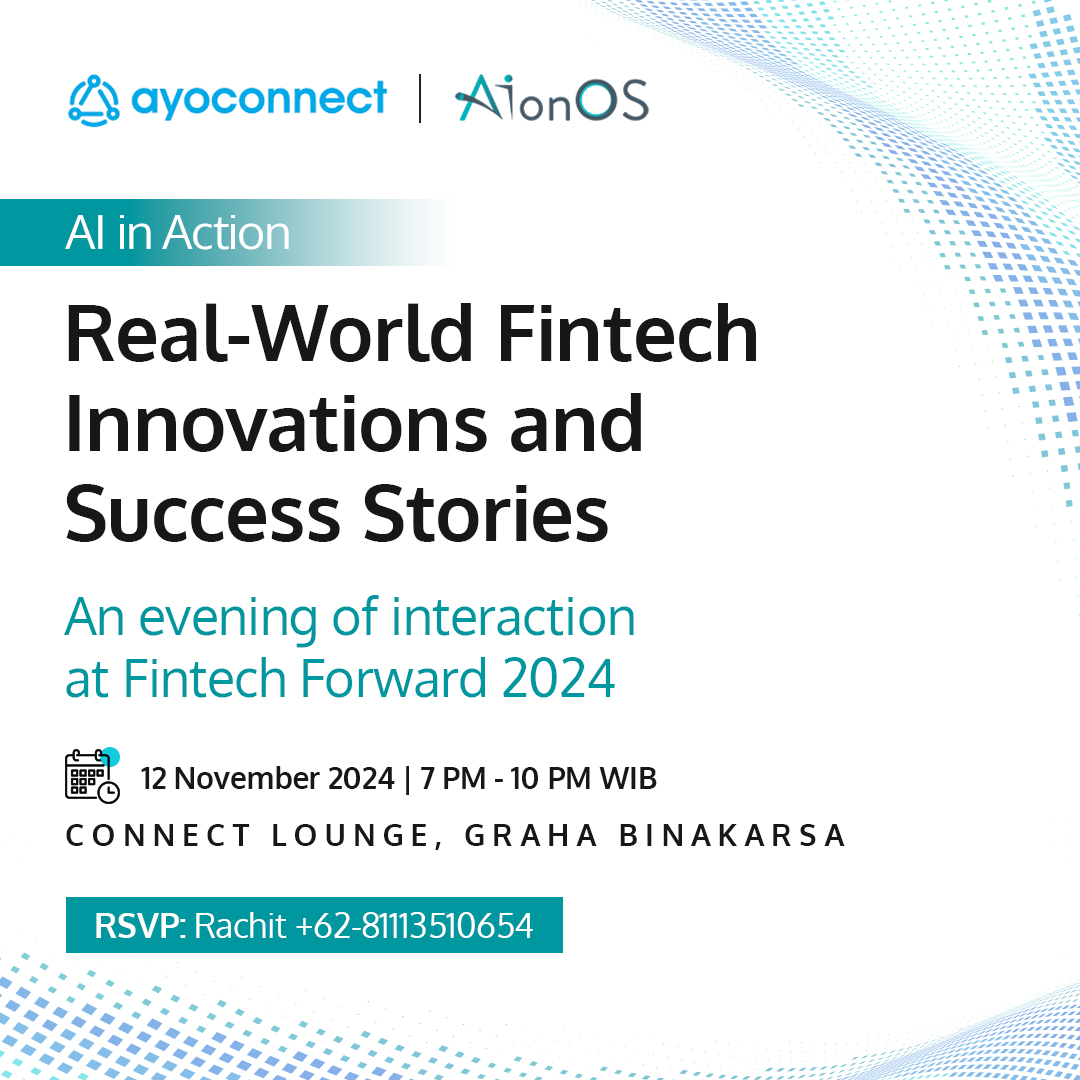 aionostech's tweet image. Join us this November 12 for our sponsored session on &quot;AI in Action - Real-World Fintech Innovations and Success Stories&quot; at #FintechForward2024! Catch all the insights. Don&apos;t miss out on this conversation! 
Register here: bit.ly/3UMLnT0
 #AI #AIonOS #Fintech