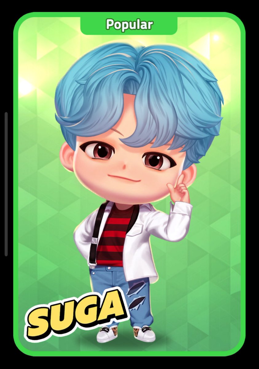 tinyyyoongi's tweet photo. Bluengi Yoongi #BTSCookingOnTinyTANRestaurant #BTSCookingOn #Photocard #TinyTAN https://t.co/q51oyErsDy