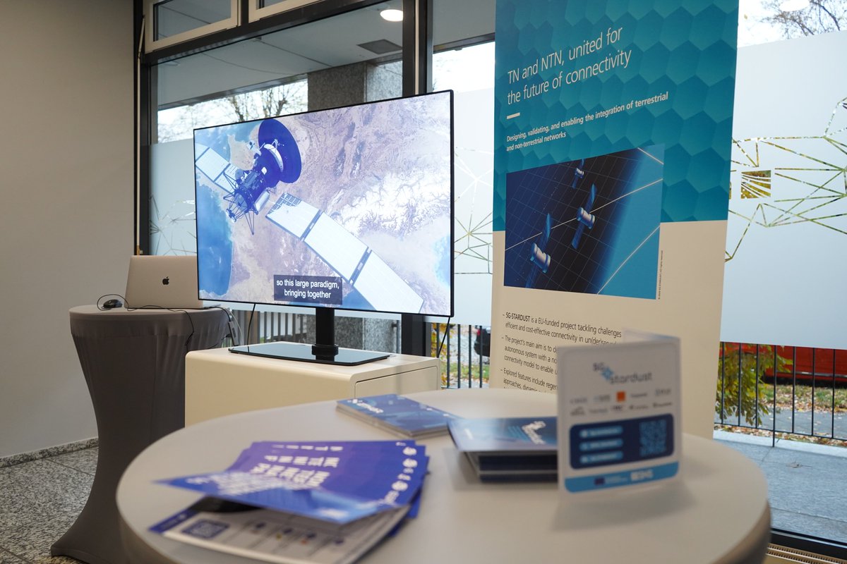 5G-STARDUST (@5g_stardust) on Twitter photo Fresh off the digital press, our report of the 5G-STARDUST run at FOKUS FUSECO Forum last week 🗞
Read all about our partners' presentations and our SNS JU-connected showcase there, on our website 👇
➡ 5g-stardust.eu/2024/11/11/for…
<a href="/6G_SNS/">SNS JU</a> <a href="/6Gntn/">6G-NTN</a> <a href="/ETHER_eu/">ETHER project</a> <a href="/connectivityEU/">Connectivity EU 🇪🇺</a> Fresh off the digital press, our report of the 5G-STARDUST run at FOKUS FUSECO Forum last week 🗞
Read all about our partners' presentations and our SNS JU-connected showcase there, on our website 👇
➡ 5g-stardust.eu/2024/11/11/for…
<a href="/6G_SNS/">SNS JU</a> <a href="/6Gntn/">6G-NTN</a> <a href="/ETHER_eu/">ETHER project</a> <a href="/connectivityEU/">Connectivity EU 🇪🇺</a>