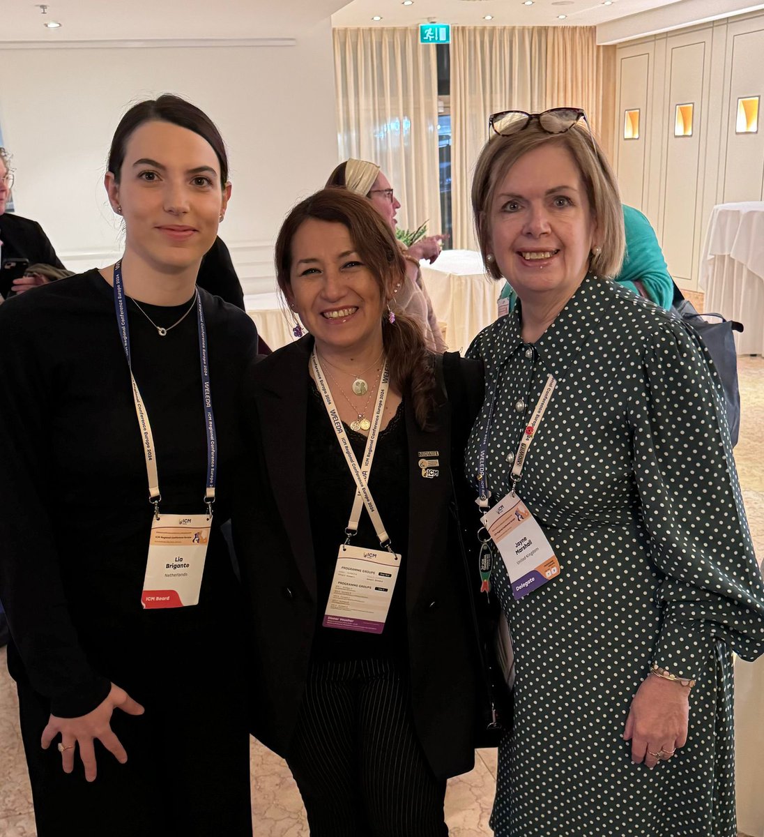 Lia Brigante (@lia_bri) on Twitter photo Stronger together 🔥 Midwives coming together in Berlin to strengthen midwifery association across the Europe Region and improve reproductive health for women & their families.
Special to be with ICM HO Team & <a href="/ICM_CE/">@SallyPairman</a> at her last conference as CE #ICMRegionals Stronger together 🔥 Midwives coming together in Berlin to strengthen midwifery association across the Europe Region and improve reproductive health for women & their families.
Special to be with ICM HO Team & <a href="/ICM_CE/">@SallyPairman</a> at her last conference as CE #ICMRegionals