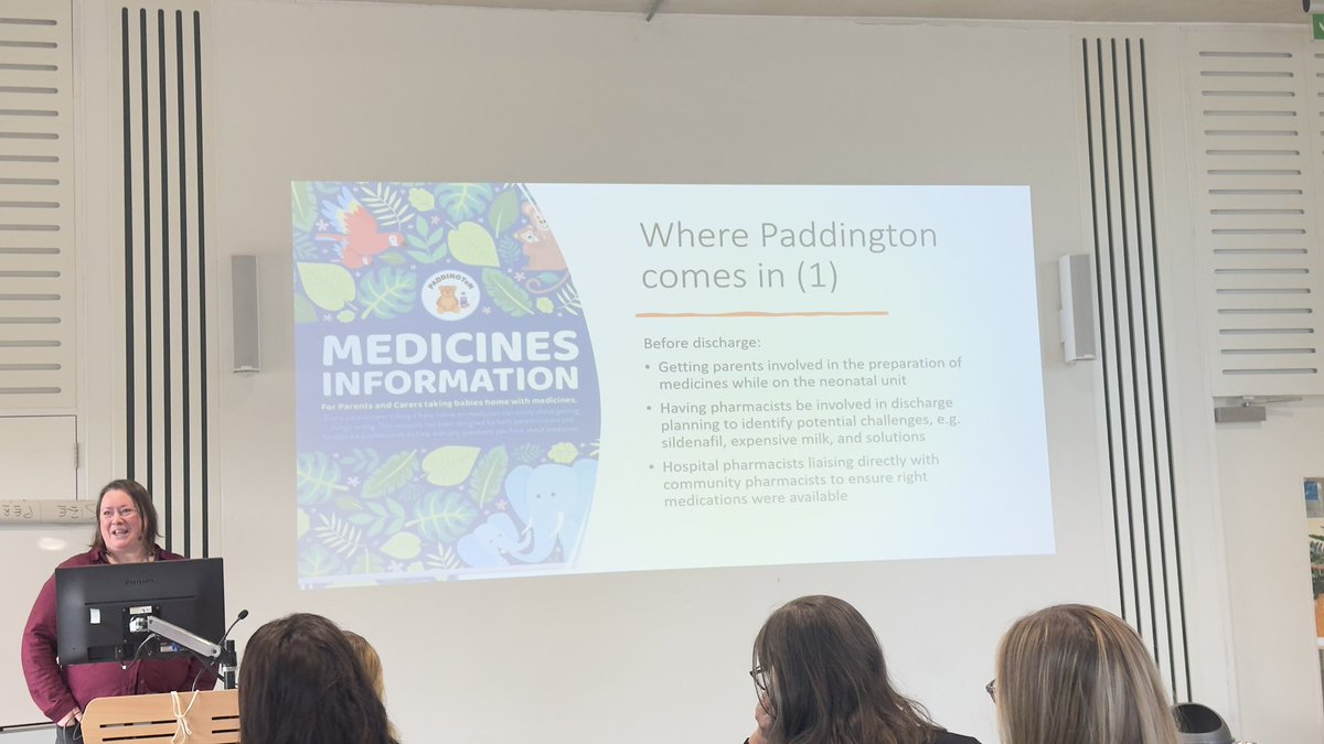 We’re joining our colleagues at <a href="/WHHPaediatrics/">WHH Paediatrics</a> at the <a href="/NWNeonatalODN/">NW Neonatal ODN</a> Study Day discussing the PADDINGToN study, and parents experience of neonatal medications when they get discharged.