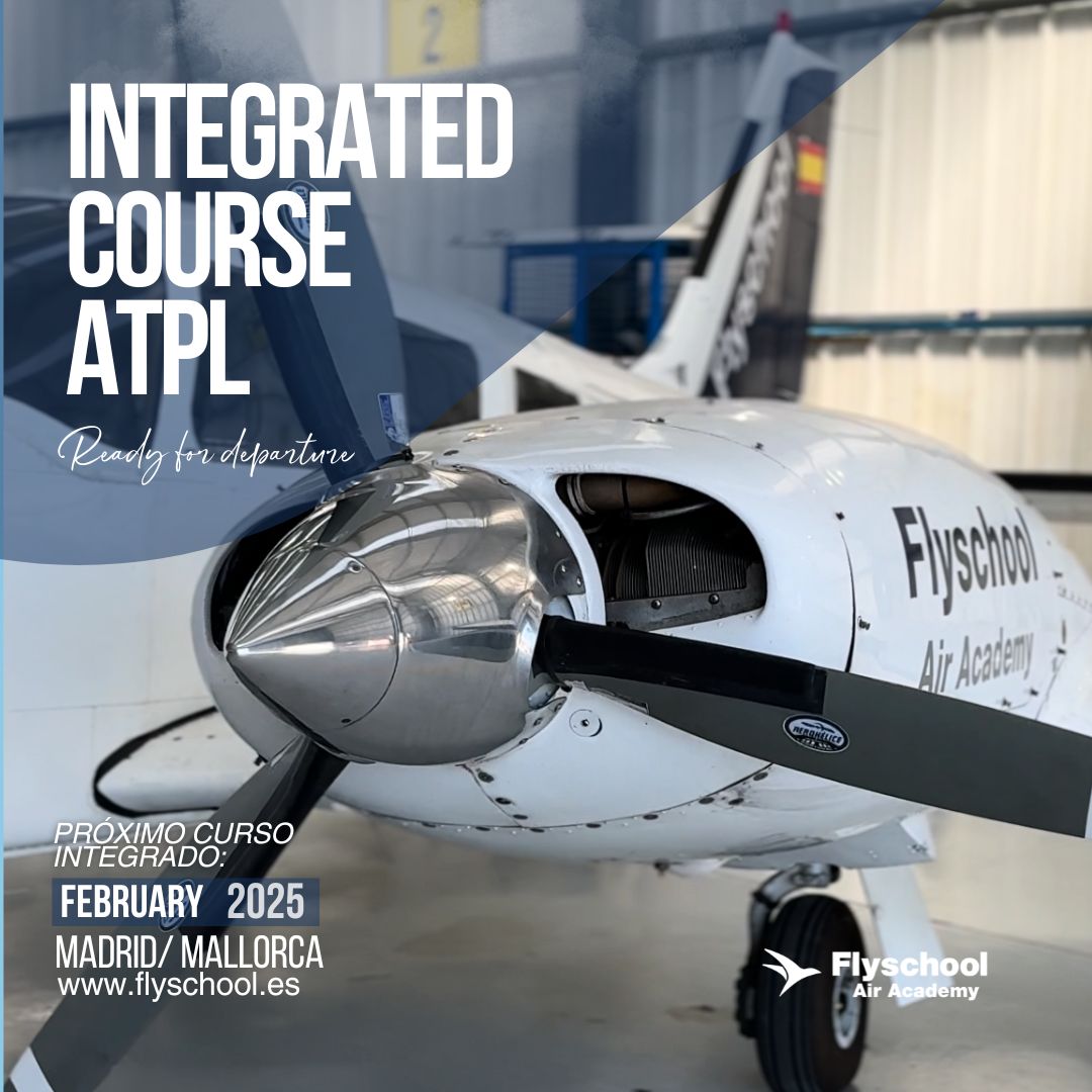 Flyschool_es's tweet image. ¡INSCRÍBETE YA! ✈️ Curso de piloto comercial integrado en FEBRERO 2025 en nuestras bases de Madrid y Mallorca.

📍 Palma: base.mallorca@flyschool.es / +34 696902865
📍 Madrid: comercial@flyschool.es / +34 683441083

🌐 Más info: flyschool.es
#aviacion #pilotocomercial