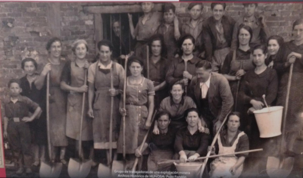 En minería llevan trabajando las mujeres desde hace siglos. Aquí te dejo unas carboneras asturianas.

¡Deja de romantizar un trabajo precario que tú tampoco harías!