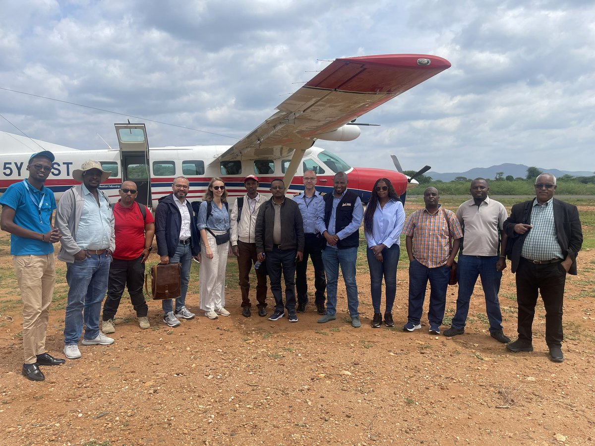 In Moyale for cross border discussions with local authorities and communities on migration issues