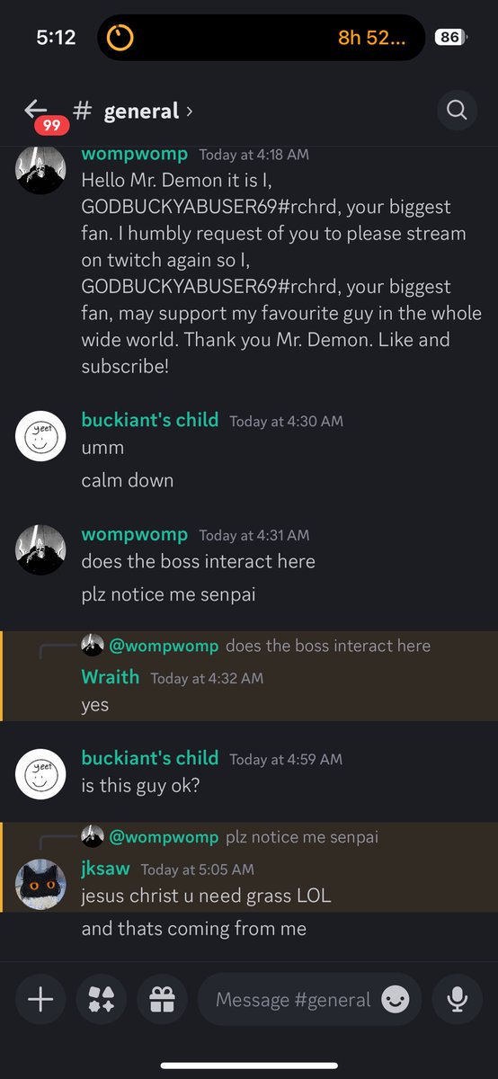 xchxia's tweet image. Currently being publicly executed in satchel demons discord even though I am his #1 biggest fan but these haters won’t stop me