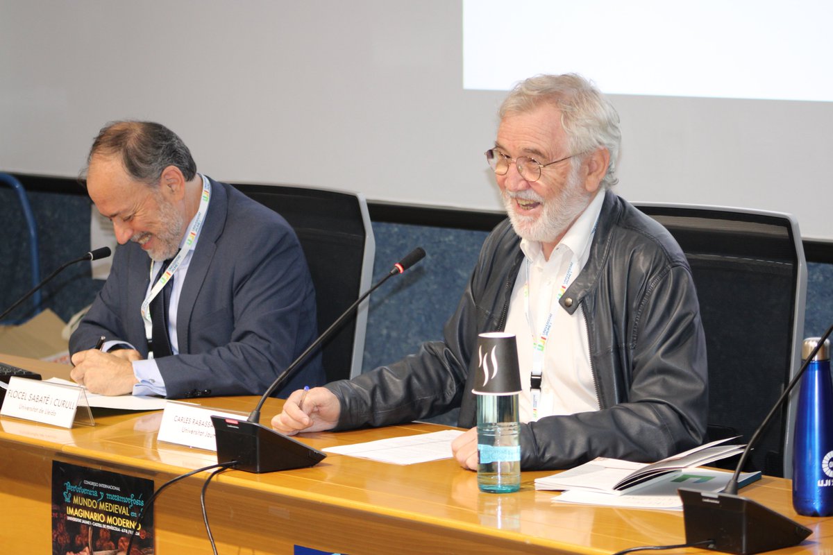 El passat divendres, <a href="/FlocelS/">FLOCEL SABATE</a> de <a href="/SGRMedieval_UdL/">SGR en Estudis Medievals-Universitat de Lleida</a>, va impartir la conferència de clausura "La Edad Media en la construcción del ciudadano ideal (Siglos XIX-XX)" al congres "Pervivencia y Metamorfosis del Mundo Medieval en el Imaginario Moderno" org. per <a href="/iha_uji/">IHA</a> 👏👏 <a href="/UdL_info/">Universitat de Lleida (UdL)</a>