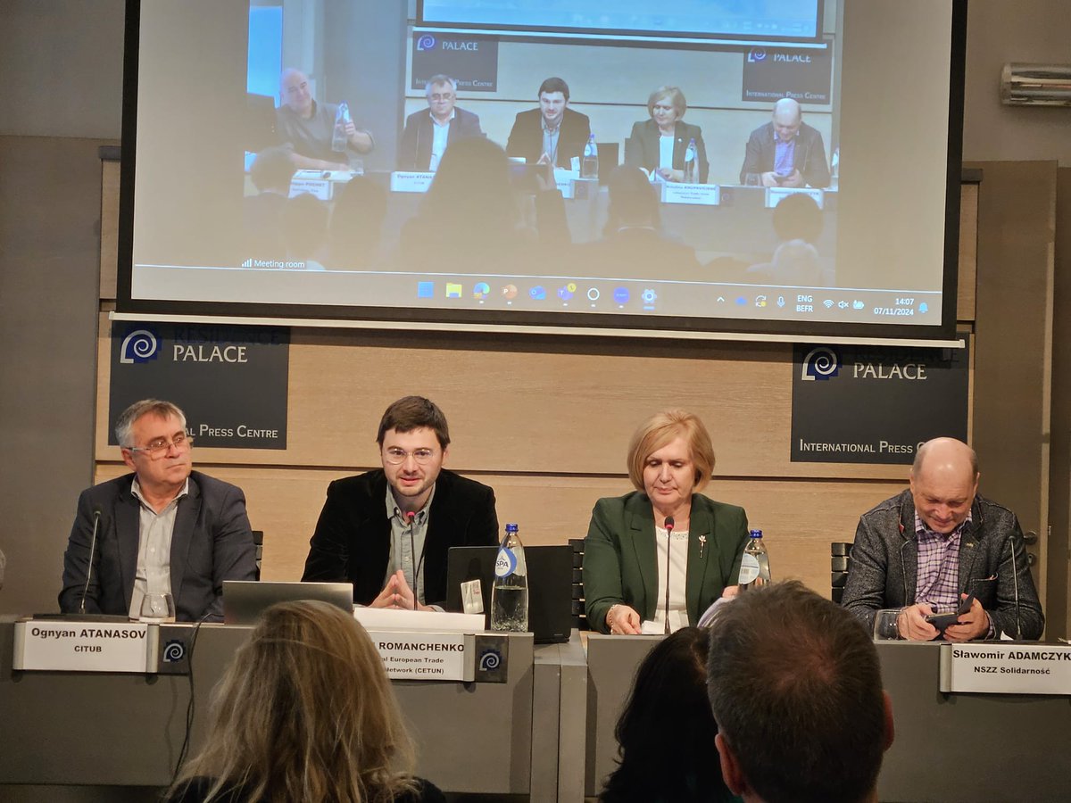 Central European Trade Union Network (CETUN) tweet media