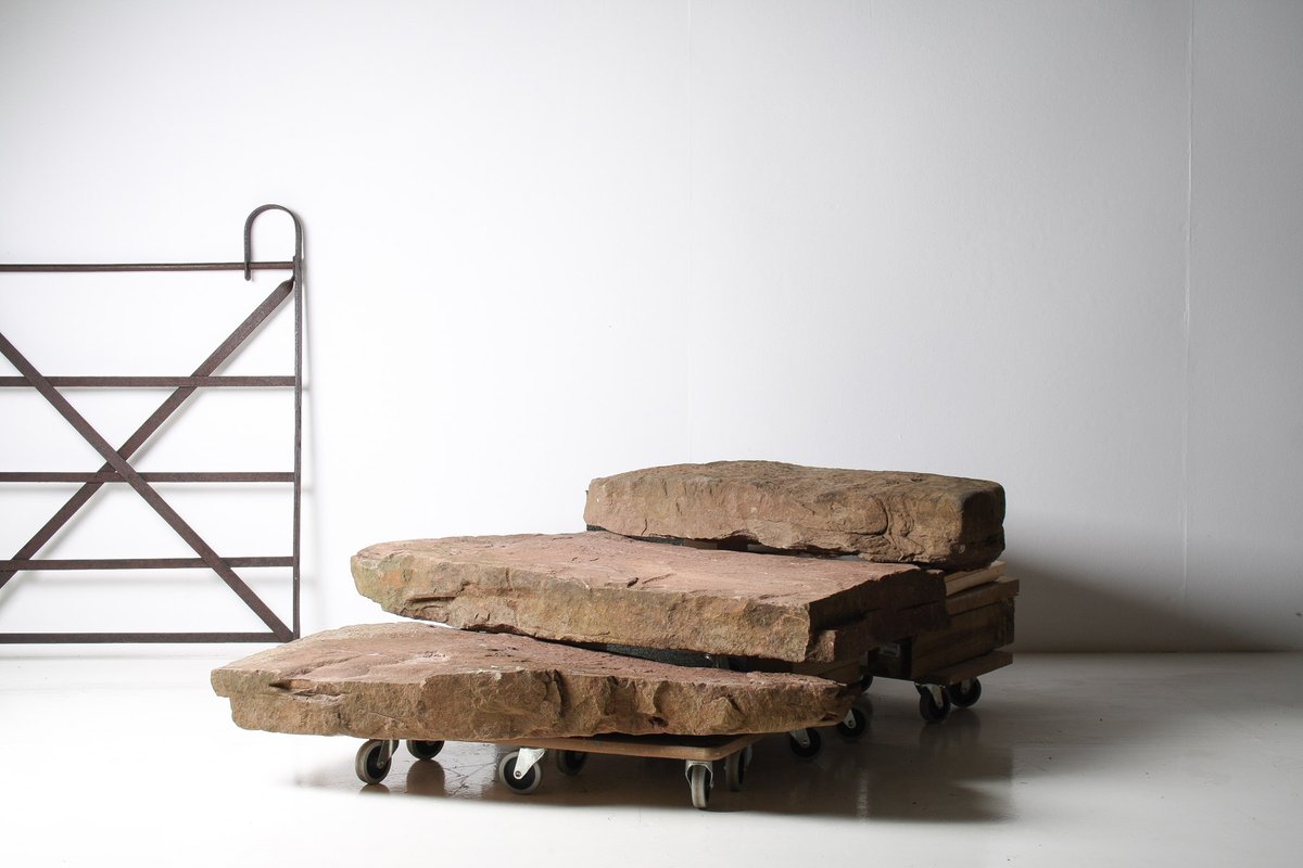 GreencoreGD's tweet photo. A beautiful trio of large reclaimed 18th Century red sandstone monolith stones, originating from Herefordshire , England. #salvage #architecture #18thcentury #reclamation #garden #gardenfeature #gardendesgin #sandstone #redsandstone
https://t.co/a4PPwmExA0 https://t.co/dRwaeS7tr4