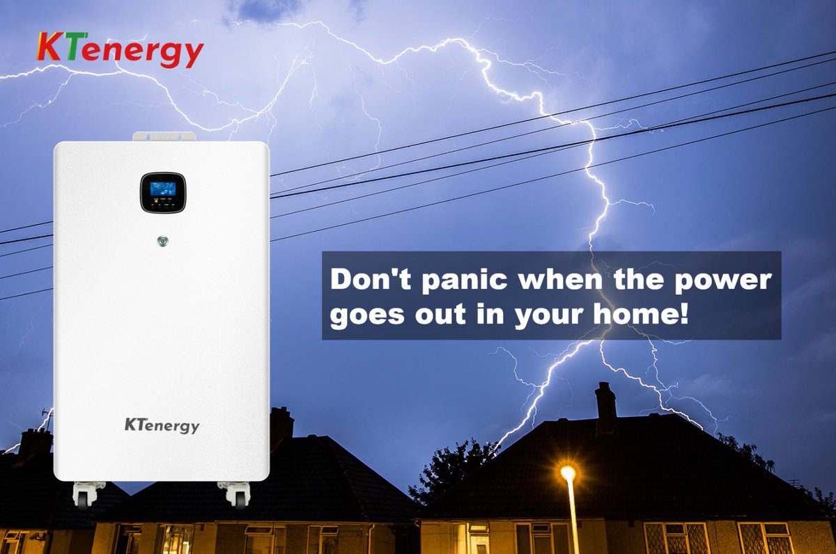 KTenergyInc's tweet image. Don&apos;t panic when the power goes out in your home! Our energy storage power supplies are a peace of mind. When the power goes out, we can quickly restore power to keep your equipment running and your family safe. #HomeBattery #BackupPower #StabilizedPower #BlackoutPower