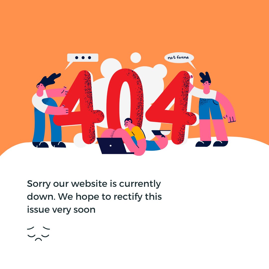 Sorry our website is currently down. We hope to rectify this issue very soon.