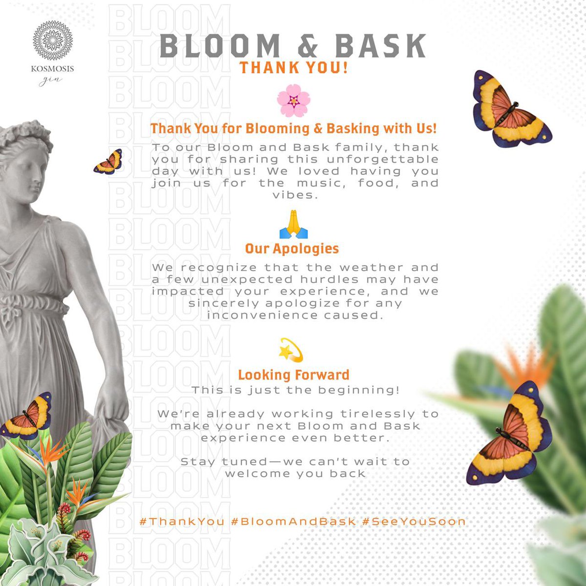 Tlhogonolo's tweet photo. Thank You πΈβοΈπ»
#BloomAndBask https://t.co/oDIvKLKddi