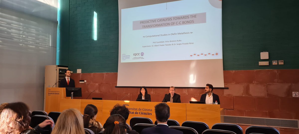 IQCC UdG (@iqccudg) on Twitter photo Attending the defense of the PhD thesis by <a href="/abrufes/">Artur</a> supervised by <a href="/APoater/">Albert Poater</a>
and <a href="/SergioPosadaPz/">Sergio Posada Pérez</a>
<a href="/udgdoctorat/">Escola de Doctorat de la UdG</a> <a href="/UdGRecerca/">UdG Recerca</a> <a href="/gentudg/">Gent UdG</a> <a href="/DIMOCAT_iqcc/">DiMoCaT_IQCC</a> Attending the defense of the PhD thesis by <a href="/abrufes/">Artur</a> supervised by <a href="/APoater/">Albert Poater</a>
and <a href="/SergioPosadaPz/">Sergio Posada Pérez</a>
<a href="/udgdoctorat/">Escola de Doctorat de la UdG</a> <a href="/UdGRecerca/">UdG Recerca</a> <a href="/gentudg/">Gent UdG</a> <a href="/DIMOCAT_iqcc/">DiMoCaT_IQCC</a>