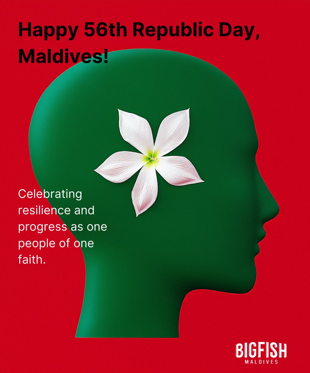 Happy 56th Republic Day, Maldives!