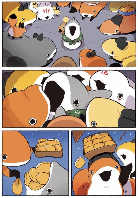 おでかけ子ザメ6巻、12月24日に発売します！🦈たくさんのきつねちゃん