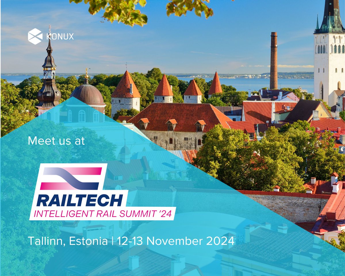 We will be attending <a href="/railtecheurope/">RailTech.com</a> #IntelligentRailSummit. If you are attending and want to discuss the future of intelligent railways and predictive maintenance, this is an excellent opportunity to connect in person.

Feel free to reach out to arrange a meeting, see you there!