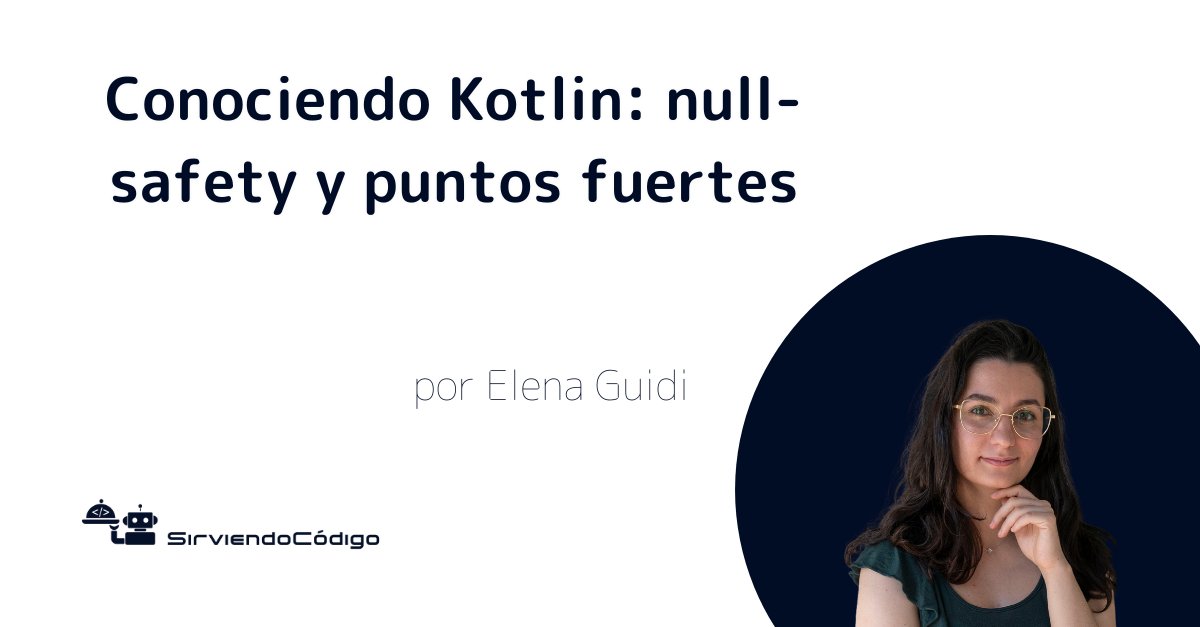 ¿Conoces y usas <a href="/kotlin/">Kotlin by JetBrains</a>? Si todavía no has entrado en su mundo, te dejamos este post de <a href="/ElenaPandino/">Elena Guidi 🌱 (she/her)</a> en el que nos revela sus puntos fuertes y cómo empezar a implementarlo en nuestros proyectos.

➡️ sirviendocodigo.com/conociendo-kot…

#SirviendoCódigo #Kotlin