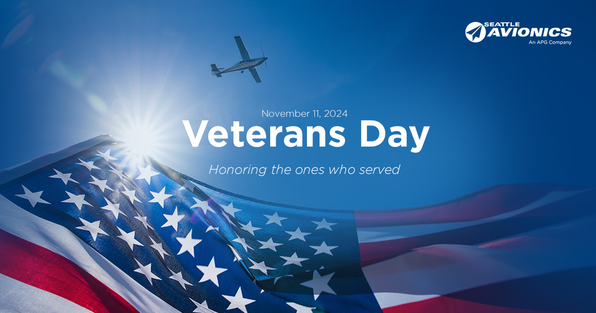 SeattleAvionics's tweet photo. Today we honor our veterans. Their courage, sacrifice, and dedication have protected our freedoms. We thank them for their service and the sacrifices of their families.

#VeteransDay #USAF #USArmy #USNavy #USMC #USCG #SpaceForce #DoD https://t.co/GdycJGsh0w