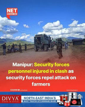 northeast_vibe's tweet photo. ⏩Heavy assault by #KukiMilitants at #Saiton Village today
⏩7 farmers including some Tangkhuls come under attack from suspected Kuki militants at Yaingangpokpi Shanti khongbali
⏩Two Tangkhul farmer injured in the attack, rescued by security forces.
End #KukiTerrorism https://t.co/aXSjZiwnrh
