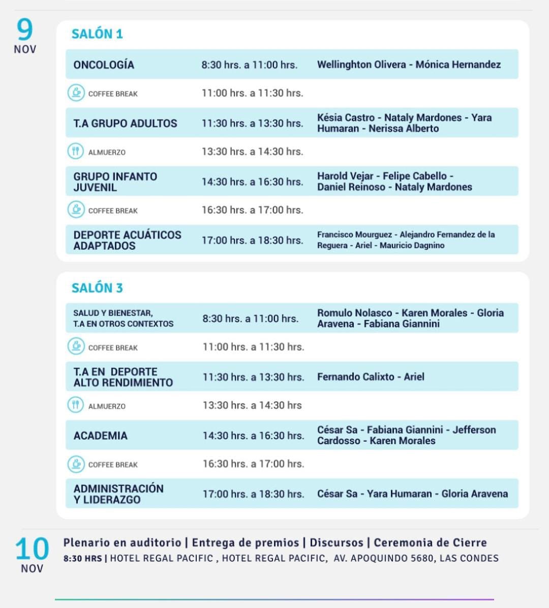 IOAPT - WP Aquatic PT Specialty Group (@ioapt_aquaticpt) on Twitter photo The 1er Congreso Internacional de Fisioterapia Acuática LatinoAmericano (CFAL2024) took place from November 6 to 10, 2024 in Santiago, Chile 🇨🇱, organized by the <a href="/IOAPT_AquaticPT/">IOAPT - WP Aquatic PT Specialty Group</a> Working Group of Latin América 👏 The 1er Congreso Internacional de Fisioterapia Acuática LatinoAmericano (CFAL2024) took place from November 6 to 10, 2024 in Santiago, Chile 🇨🇱, organized by the <a href="/IOAPT_AquaticPT/">IOAPT - WP Aquatic PT Specialty Group</a> Working Group of Latin América 👏