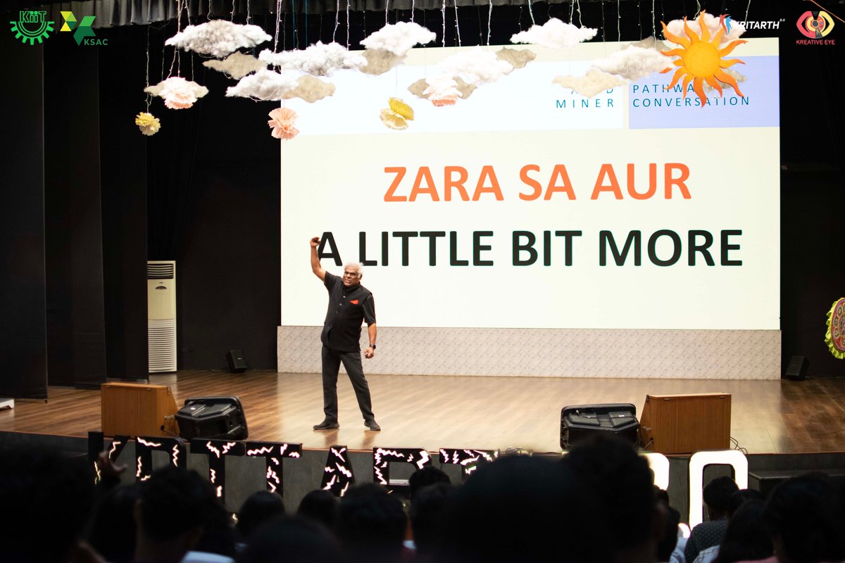 ksacofficial's tweet photo. Unforgettable moments from Kritarth 8.0! From inspiring sessions to vibrant events, and a spectacular Star Night with Ashish Vidyarthi Sir, this journey from Shadows to Light truly lit up our spirits.
#Kritarth8 #ShadowsToLight #AshishVidyarthi #kiit https://t.co/639z5twZOb