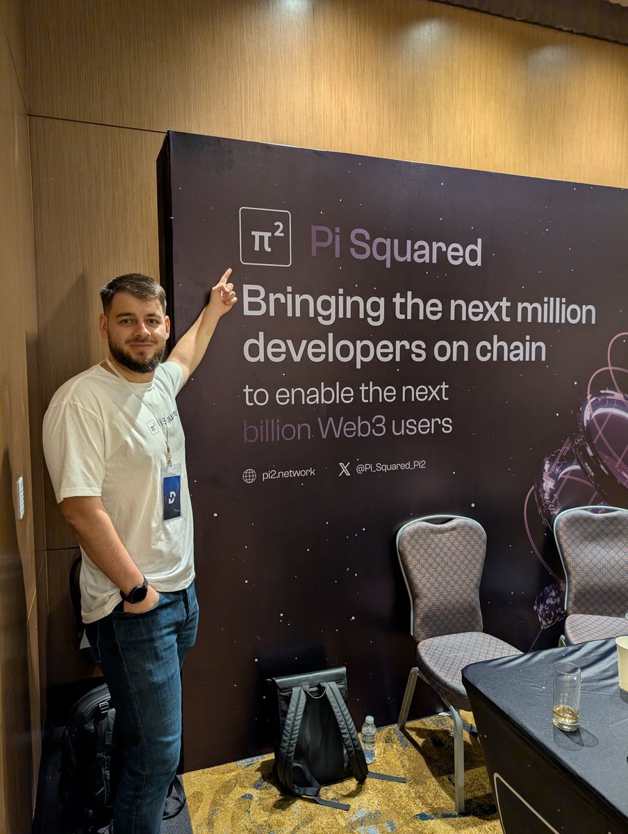 Ovcd27's tweet image. Starting off the week strong in Thailand by participating at @DeFi World 2024! 🌐💼

Developers will soon be able to create their DeFi protocols in ANY programming language thanks to @pisquared

#DeFiWorld2024 #PiSquared #DeFi #Blockchain #DevCon2024 #ProofOfProof #Pi2