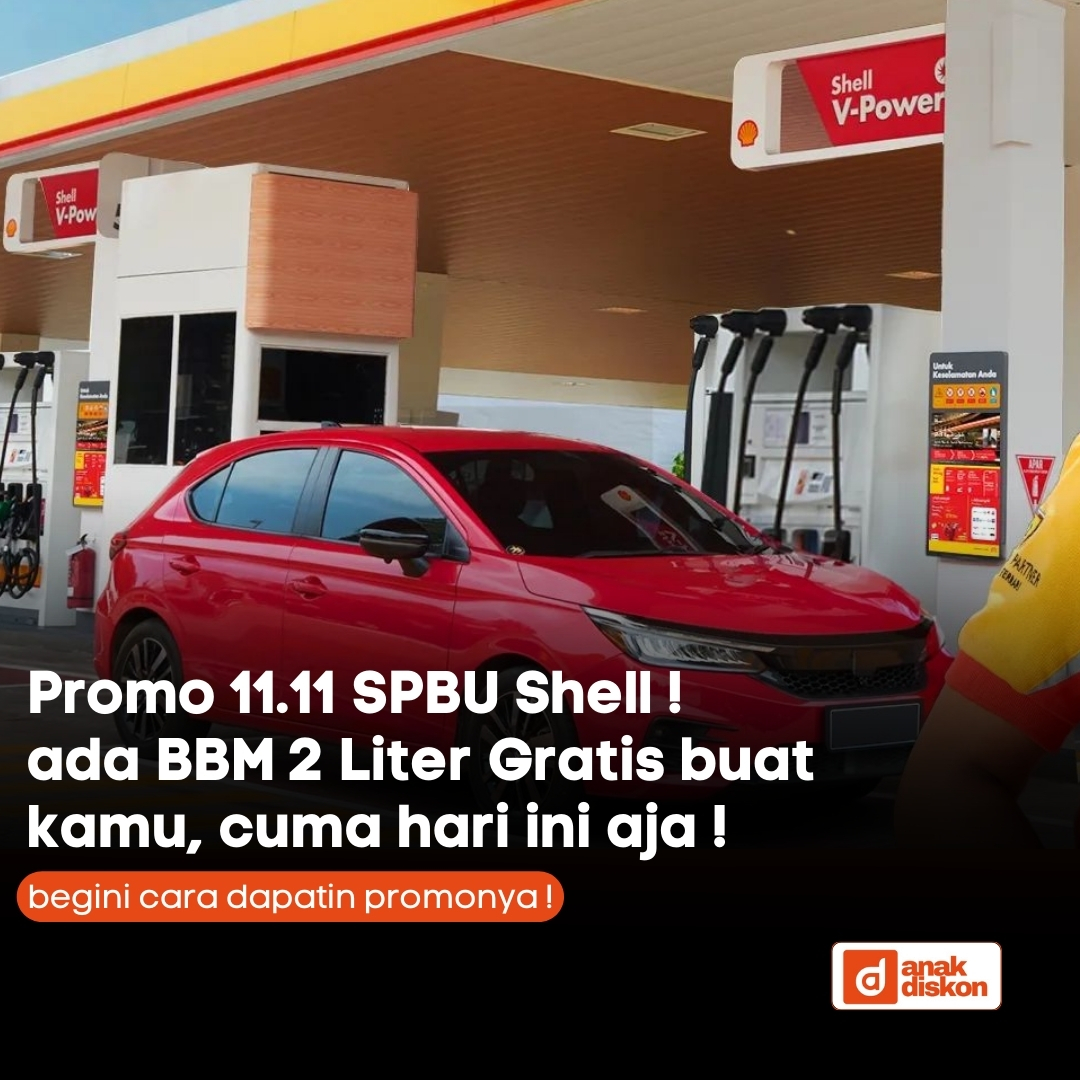 katalogpromosi's tweet image. Hari ini, yuk, langsung menuju ke SPBU Shell untuk dapatkan gratis BBM sampai dengan dua liter, ya!

Cek mekanisme promonya di sini katalogpromosi.com/promo-shell-11…

#Promo1111 #PromoShell