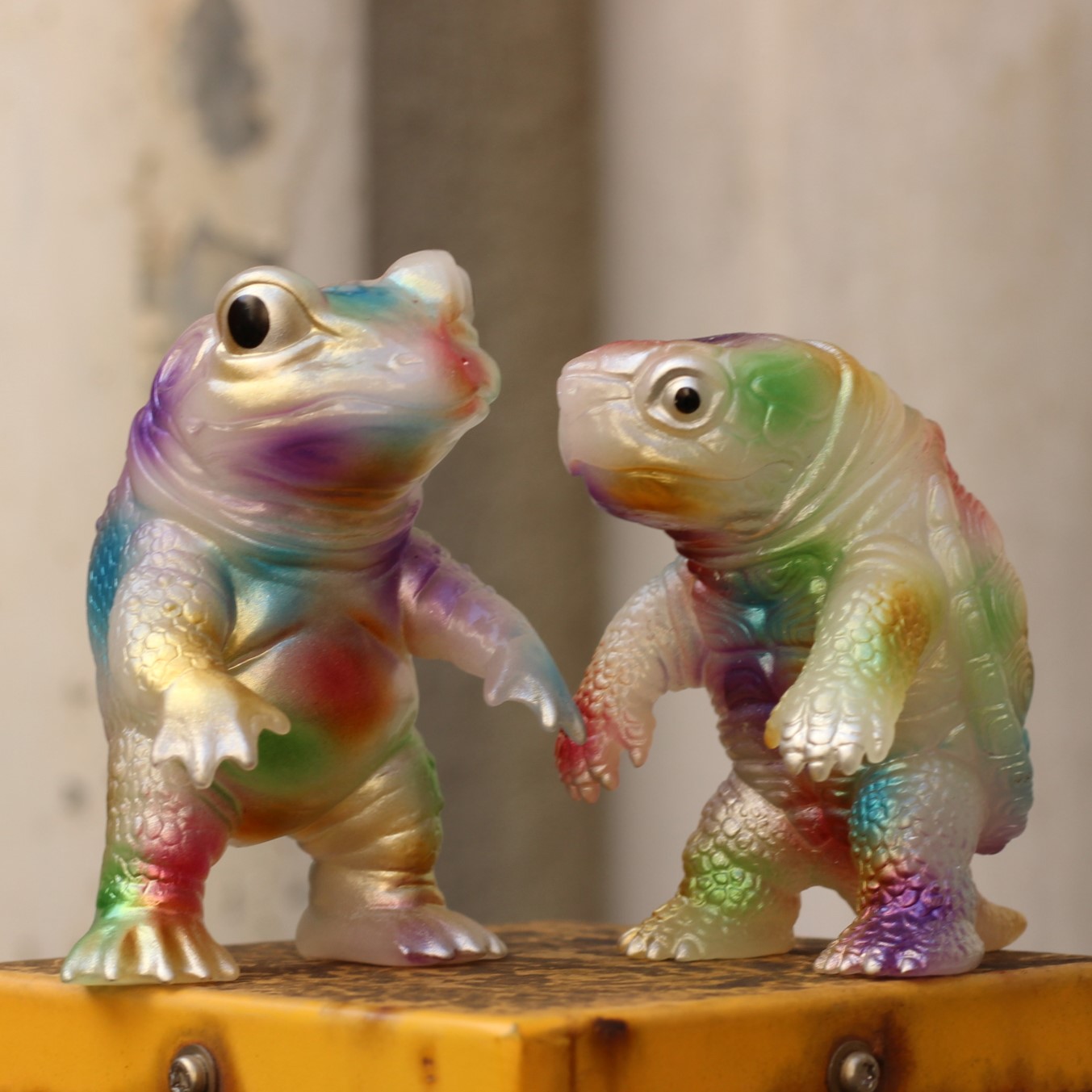 one up.限定　タケピコ　ケロンガ 後藤彩色所 ソフビ one up.限定 タケピコ ケロンガ 後藤彩色所 ソフビ