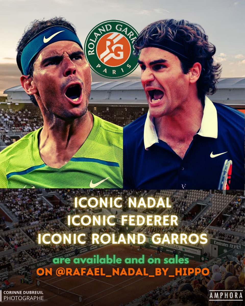 hippo_tenny's tweet photo. An honor to announce you once again that thanks to my partnership with @EditionsAmphora , you are able to buy 𝐈𝐜𝐨𝐧𝐢𝐜 𝐍𝐚𝐝𝐚𝐥, 𝐈𝐜𝐨𝐧𝐢𝐜 𝐅𝐞𝐝𝐞𝐫𝐞𝐫 and 𝐈𝐜𝐨𝐧𝐢𝐜 𝐑𝐨𝐥𝐚𝐧𝐝 𝐆𝐚𝐫𝐫𝐨𝐬 on my page 🌟

If you’re interested, contact me in DM ! https://t.co/x6lzHLlcuX