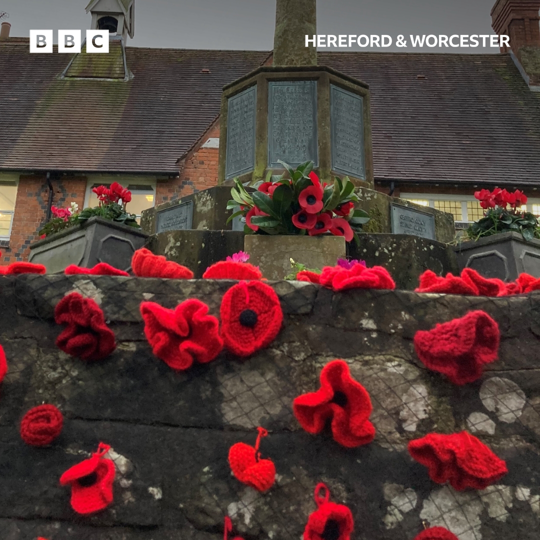 bbchw's tweet photo. This #RemembranceDay, BBC #Hereford & #Worcester presenters bring the names on local war memorials to life, sharing the powerful stories behind those remembered in #Clent, #HolmeLacy, #Eckington, and #Claines.
Hear their stories https://t.co/g3my3VU2r0
#LestWeForget https://t.co/Guocx3T3vG