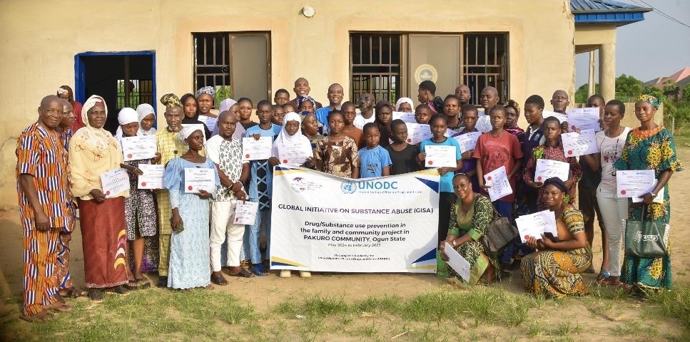 gisa_initiative's tweet photo. Another exciting moments by the youth, parents and community leaders as they share experiences from the strengthening families program training for substance use prevention in Ogun state 🇳🇬 #YouthInitiative #prevention. Thanks to @UNODC_PTRS @DAPC for the grant to @GISA https://t.co/Hqyq0C6bNK