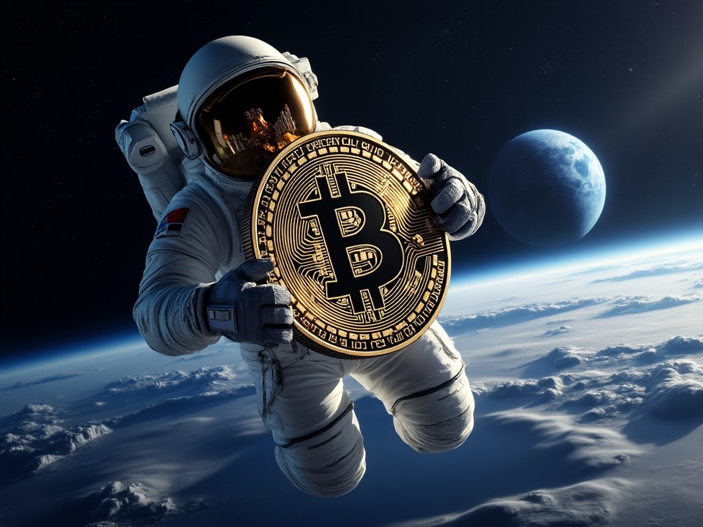 Bitcoin is going to the moon. Buckle up!