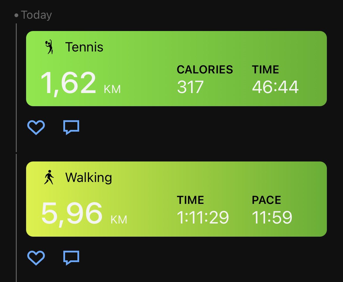 AdityaErawann's tweet photo. Reset ke #1

Mari kita lanjutkan wacana menuju sehat di akhir tahun 2024 ini 😁 (semoga cuaca merestui di pagi/sore hari). 

Diawali dengan walking +10rb steps dan tenis https://t.co/PyWpdZWuz2