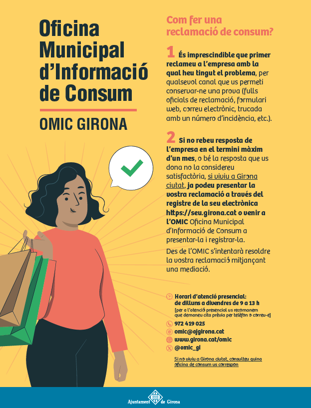 Fàcil, molt fàcil!👌 
Us recordem COM FER UNA RECLAMACIÓ DE CONSUM 👇👇👇👇👇