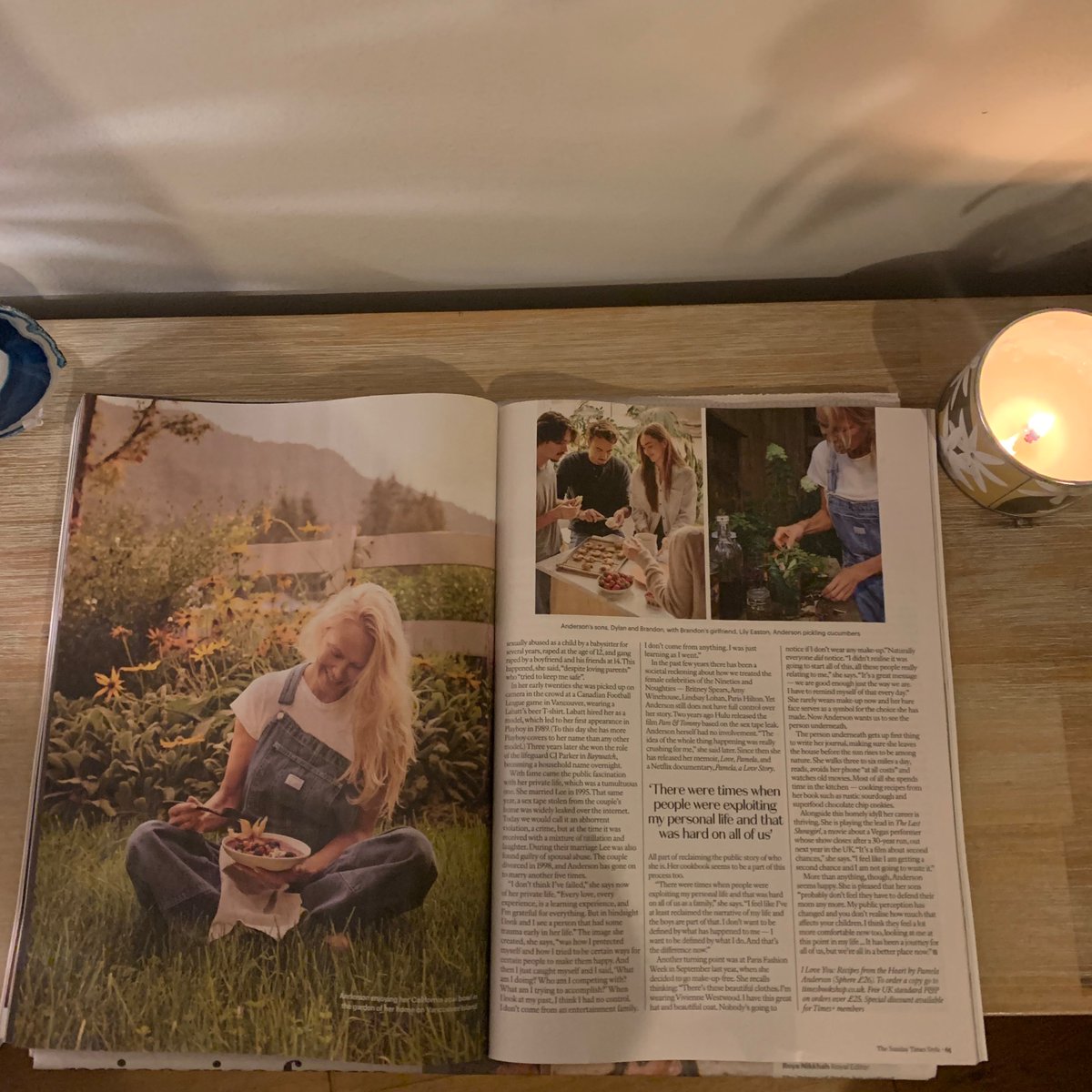 Gabriella Drinkald (@gabriellamay24) on Twitter photo Loved seeing the iconic <a href="/pamelaanderson/">Pamela Anderson</a> interview in <a href="/thetimes/">The Times and The Sunday Times</a> STYLE yesterday. Discussing her new cookbook & why she feels more herself than ever - featuring gorgeous spreads from the book💗I LOVE YOU: Recipes from the heart is out now💗
Thanks to <a href="/ScarRoseRussell/">Scarlett Russell</a> for this one✨ Loved seeing the iconic <a href="/pamelaanderson/">Pamela Anderson</a> interview in <a href="/thetimes/">The Times and The Sunday Times</a> STYLE yesterday. Discussing her new cookbook & why she feels more herself than ever - featuring gorgeous spreads from the book💗I LOVE YOU: Recipes from the heart is out now💗
Thanks to <a href="/ScarRoseRussell/">Scarlett Russell</a> for this one✨