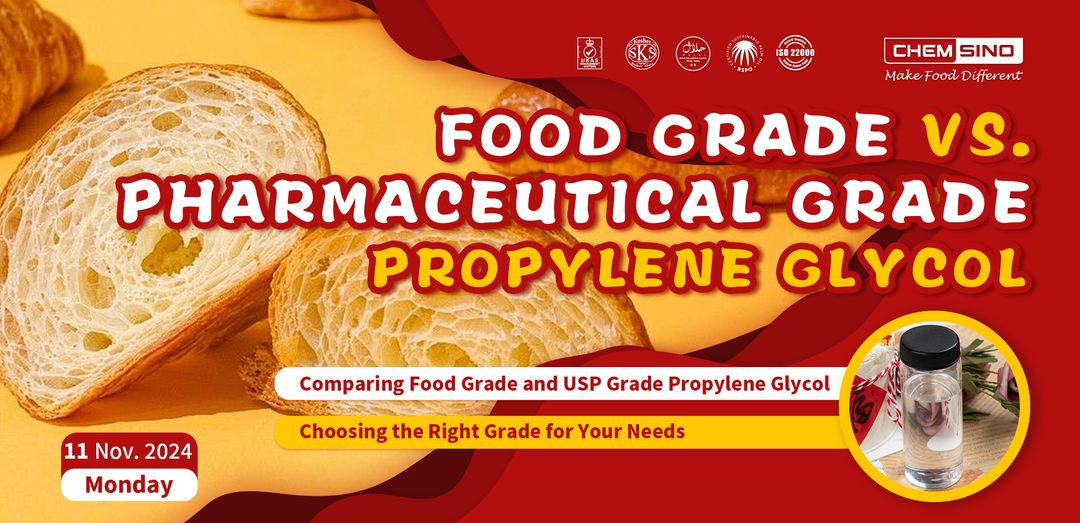 RachelYe184416's tweet image. #Foodscience: Food Grade vs. Pharmaceutical Grade Propylene Glycol 
 #PropyleneGlycol #FoodEmulsifier #Chemsino 
Read more 👉 cnchemsino.com/blog/food-grad…