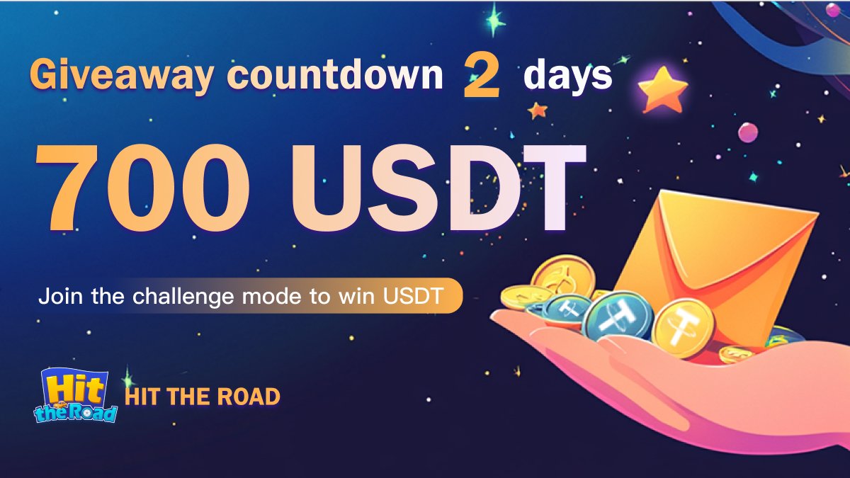 🎉 2 DAYS LEFT! The $200 USDT Grand Prize is Almost Here! 🎉

🚨 48 hours until you could be walking away with $200 in USDT—yes, you read that right. 💰

🧐 Still wondering if you’re the lucky one? Don’t worry, we’ve got seriously awesome USDT prizes just waiting for you to